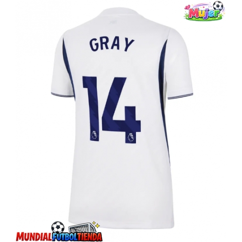 Camiseta Tottenham Hotspur Archie Gray #14 Primera Equipación Replica 2026-27 para mujer mangas cortas